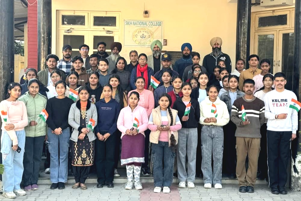 National Voters Day celebrated at Sikh National College Banga